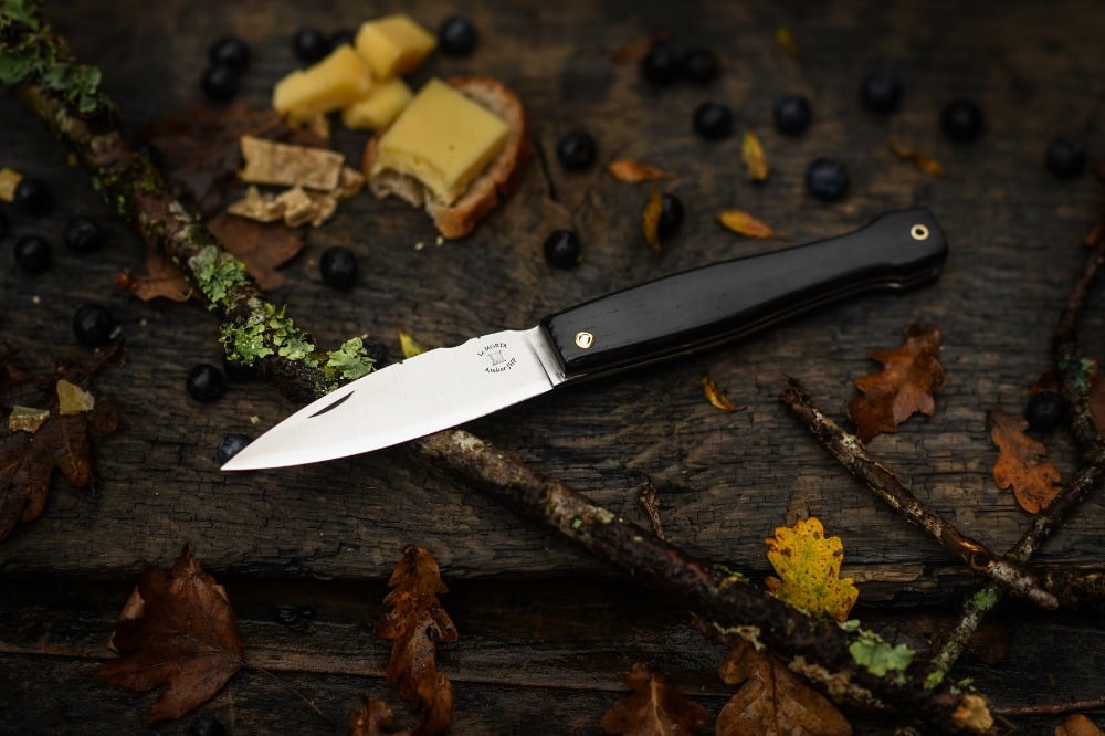 Couteau à beurre avec manche en bois - Couteau - Achat & prix